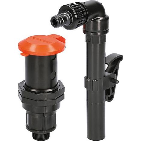 Prise d'eau avec 360° tube de prevelement amovible et raccord a enfichage, sous-sol (1/3)
