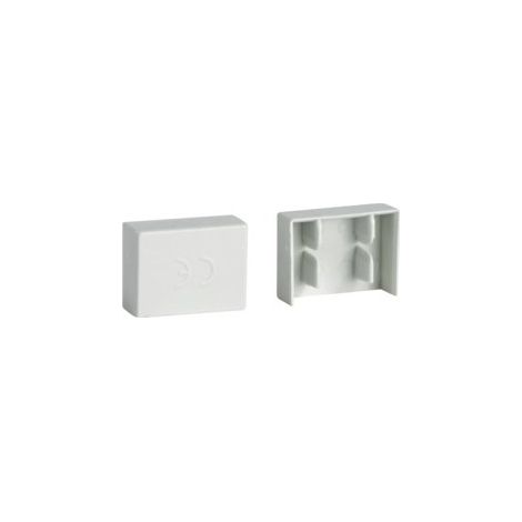 10 bouchons latéraux pour barres de pontage 4P HAGER KZ024 (1/2)