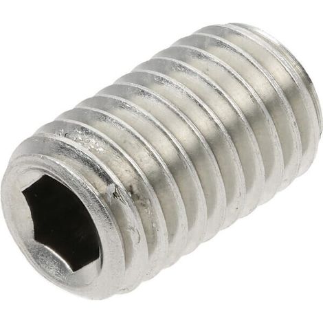 Pasador roscado DIN916 M12x20 acero inox. A2 UNIVERSAL 9161220RVSP025 (1/2)