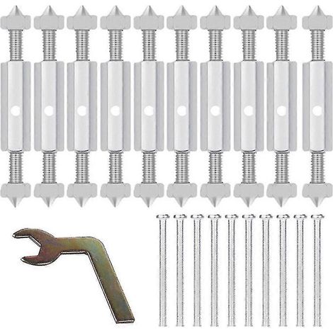 Tige de support de vis pour boîtier d'interrupteur et de prise, boîtier d'interrupteur mural, accessoires et outils électriques de réparation (1/5)