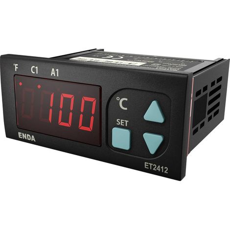 RÉGULATEUR DE TEMPÉRATURE 230 V/AC SORTIE 250 V/AC - 8 A CAPTEUR CAPTEUR NTC ENDA ET1412-NTC-230 (1/3)