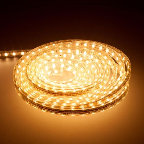 Leuchtstreifen SMD2835 60 LED/Meter LED Strip Stripe Lichtleiste Lichterkette Lichtband Lichtstreifen / Warmweiß, 10m (1/5)