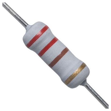 220R 2W   Resistencia Oxido Metal 220 Ohm 2W 5%