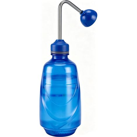 Gieter voor zaailingen, kleine gieter voor kamerplanten en tuinbloemen 15 oz/0,45 l (blauw) (1/5)