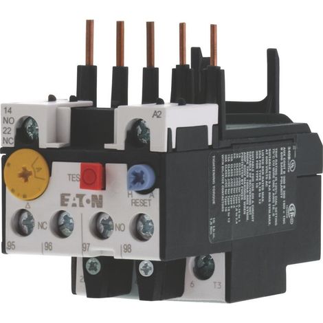 Eaton Motorschutzrelais, ZB12, Ir= 0.4 - 0.6 A, 1 S, 1 Ö, Direktanbau, IP20 278434 (1/4)