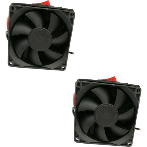 ULTECHNOVO Lot De 2 Ventilateurs Chauffage Voiture 12 V (1/5)