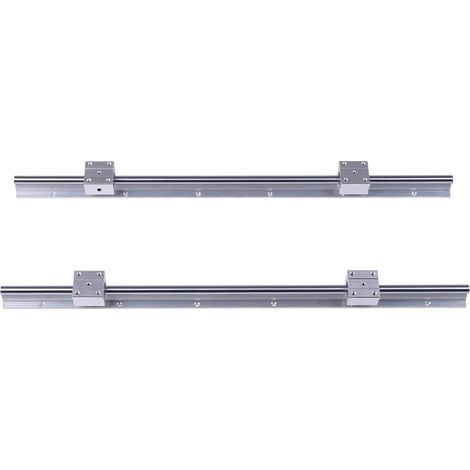 Linearführungen SBR12 600 mm 12 mm + 4 Schlitten SBR12UU, Gleitführungsachse (1/5)
