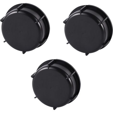 Lot de 3 S100x8 IBC Bouchon Cuve,Raccords Robinet Tuyau ,Raccord Cuve 1000 litres,pour Vanne Cuve 1000l,Reservoir eau de Pluie,Conteneur