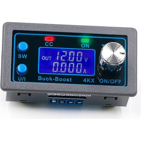 Dc Dc Buck Boost Convertisseur Cc Cv 0.5-30V 4A 5V 6V 12V 24V Module d’alimentation réglable Réglementé Laborat (1/5)