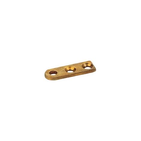 Itar – Pivot de porte laiton 3mm épaisseur – Acier pour usage intensif – Dimensions 11mm x 33mm – Résistant à la corrosion