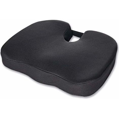 Coussin De Siège Ergonomique, Mémoire De Forme, Soulage Dos Et Coccyx, Coussin Orthopédique de Mousse de Mémoire Coussin de Siege pour Siège Bureau Voiture Fauteuil Roulant