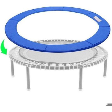Coussin Protection Ressorts Trampoline - 305 cm - Bleu - Épaisseur 15 mm - Largeur 28 cm - PVC PE (1/4)
