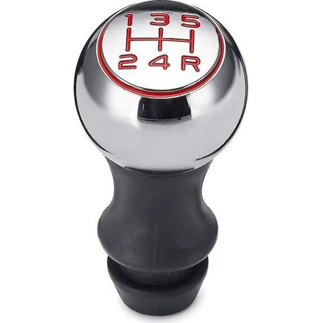 1pc for Peugeot 307 Peugeot 106 207 306 206 407 408 508 Voitures POMMEAU en Alliage d'aluminium de Vitesse Automatique Bouton Accessoires Voiture (Couleur : Rouge) (1/5)