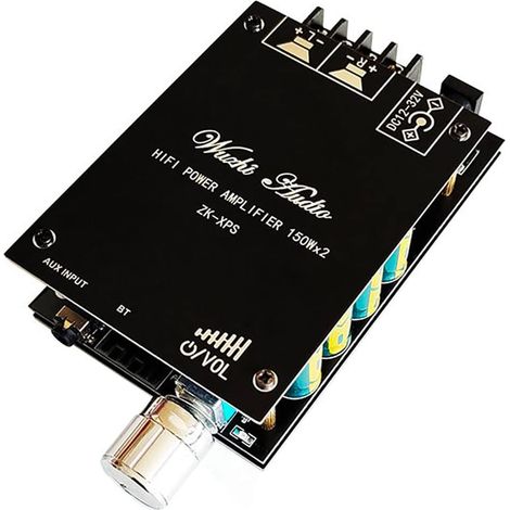 ZK-XPS TDA7498E Amplificateur de puissance audio 150 W + 150 W Égaliseur BT 5.0 Caisson de basses stéréo HiFi Classe D Musique numérique Home Cinéma AUX AMP (1/5)