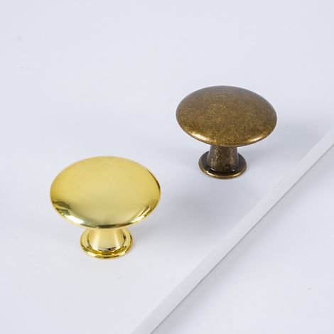 Lot de 16 poignées de meuble vert bronze pour porte d'armoire et tiroir, boutons de placard pour salle de bain, déco quincaillerie (1/2)