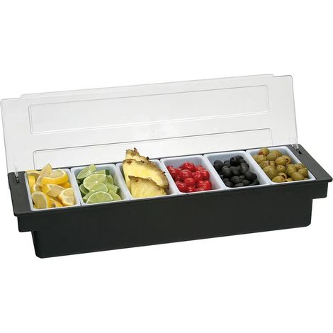 Recipiente de ingredientes completo