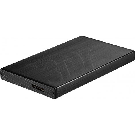 Carcasa Natec RHINO Go USB 3.0 para disco duro/SSD SATA de 2,5", color negro. (1/5)