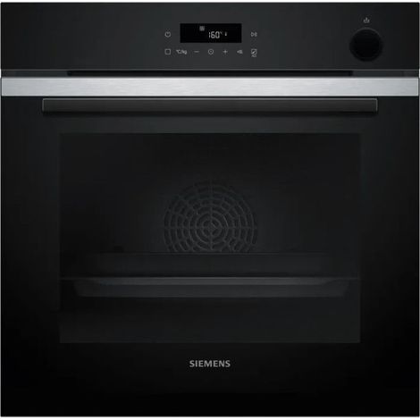 Siemens, Forno iQ300 HR272GES3, 71 L, Acciaio Inox, Multifunzione, Impulsi di Vapore, Pirolitico