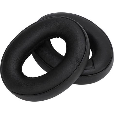 Coussinets d'oreille - - Remplacement pour Parrot ZIK 1.0 - Mousse à mémoire - Cuir protéiné - 2 pièces (1/3)