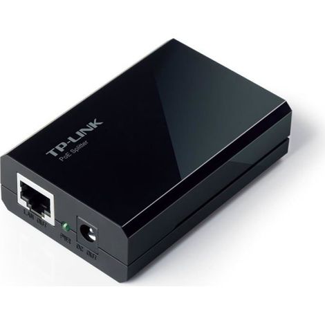 TL-PoE10r Gigabite PoE Splitter,only compatible with IEEE 802.3af devices,not compatible with 802.3at (1/2)