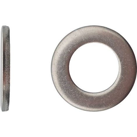 100 Rondelles Plates Etroites M12 mm - NFE 25514 - Inox A4 - D-Work