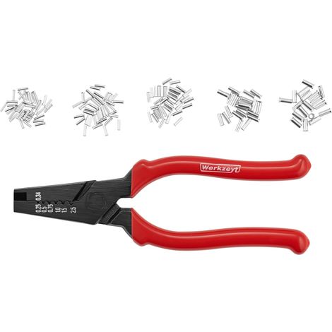 Pince à sertir pour embouts de câble (1/5)