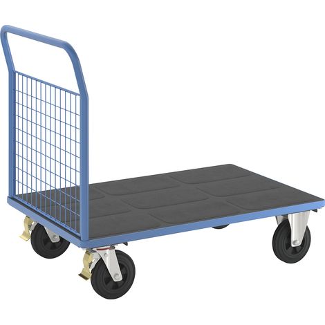 eurokraft pro, Chariot plate-forme, 1 paroi frontale grillagée