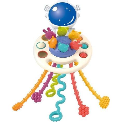 Montessori-Sinnesspielzeug für Babys und Kleinkinder: Feinmotorik, Hand-Augen-Koordination und sensorische Entwicklung (1/5)