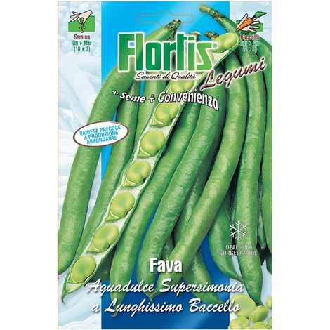 SEMI IN BUSTA FAVA AGUADULCE L.B. 70 G (1/2)