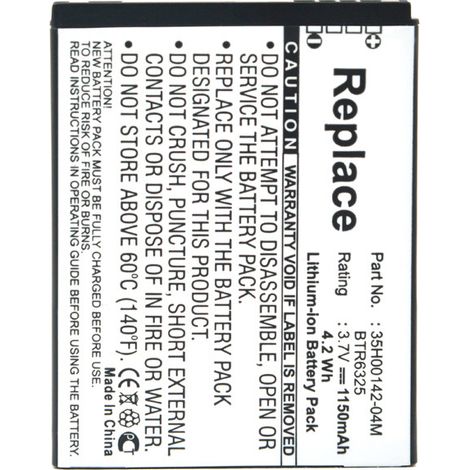 NX - Batterie téléphone, smartphone, GSM 3.7V 1150mAh - 35H00142-02M35H00142-03M35H00142-04M35H00142 (1/4)