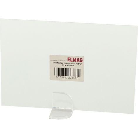 ELMAG Ersatzglas (innen) für Astro M06, 175 x 120mm (1/2)