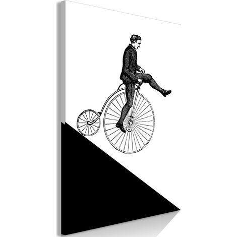 Tableau Imprimé "Cyclist" 60 x 90 cm (1/2)