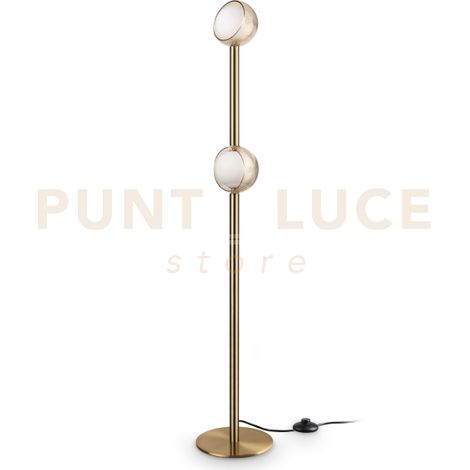 BLOOM LAMPADA DA TERRA A LED 3000K 11W 1400 lm COLORE OTTONE H.169,5CM