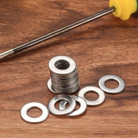 380 Rondelles Inox 9 Tailles M2-M12 (1/5)