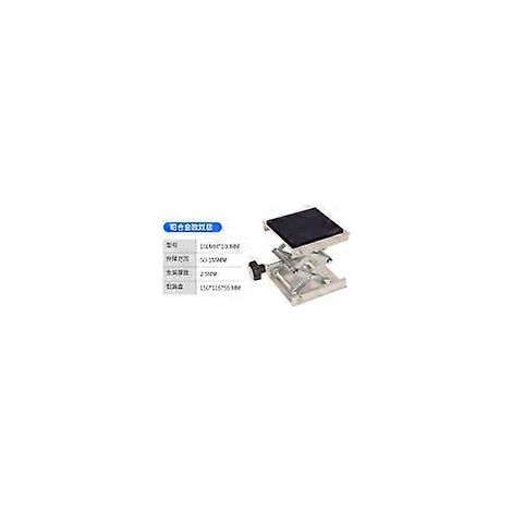 Plateforme élévatrice à ciseaux en acier inoxydable, support de table réglable pour laboratoire, hauteur réglable de 60 à 155 mm, capacité de charge de 5 kg pour équipements de laboratoire (1/3)