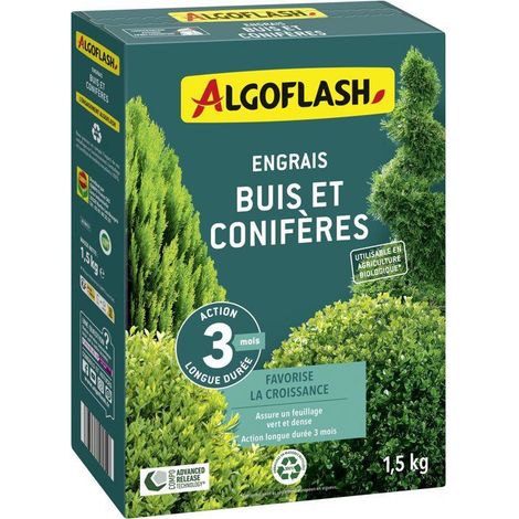 ENGRAIS - ALGOFLASH - BUIS CONIFÈRES - 1,5 KG - UAB (1/2)
