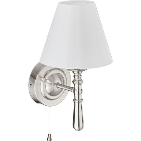 Lámpara de pared con pantalla