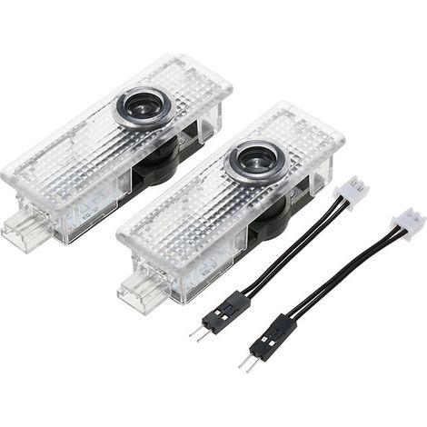 (Pour BMW) Projecteur de lumière de porte à LED, éclairage de courtoisie, éclairage d'accueil pour voiture, compatible avec BMW Série 1, 3, 5, 6, 7, X1, X3, X5, X6, Z4, E81, E83, E87, E60, E61, E70, E (1/4)