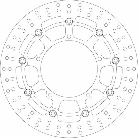 Disque de Frein Flottant YAMAHA - Homologué TÜV