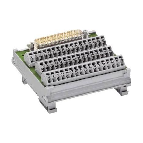 Übergabebaustein D-SUB-Stiftleiste 0.08 - 2.5 mm² JUNCTION MOD.SUB-D-MALE CONN.9 POLES WAGO Inhalt: 1 St. (1/4)