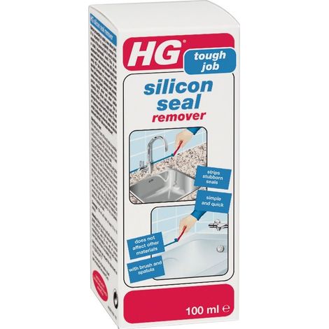 H/G 290010106 Silicon Seal Remover - 100ml, Effective Silicone Sealant and Adhesive Remover