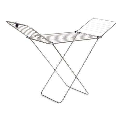 Etendoir 2 Ailes Chromées Garsaco 175x55x115cm - Garsaco
