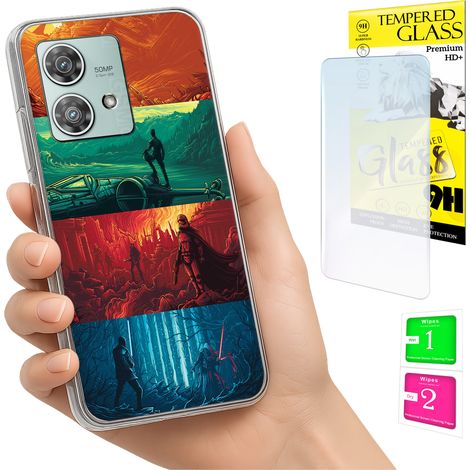Schutzhülle für Motorola Edge 40 Neo: Foto-Schutzhülle + 9H-Glas (1/5)