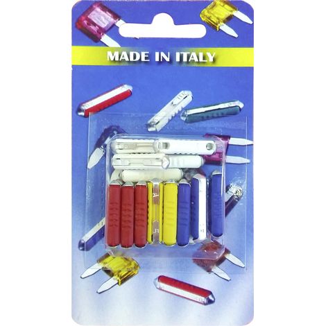 ESKA Blade-fuses 300.800 Torpedo-Sicherung 5 A, 8 A, 16 A, 25 A Weiß, Rot, Gelb, Blau 20 St. (1/2)