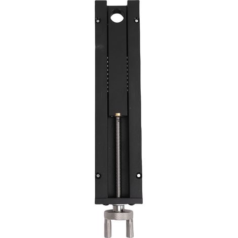 Étau de fin de établi bois aluminium acier inox 0-110mm course trou 20mm serre-rapide polyvalent (1/5)