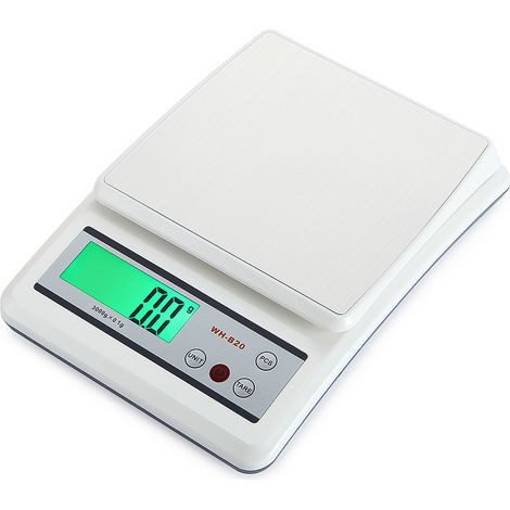Balance de cuisine électronique numérique de haute précision, balance multifonctionnelle pour la pâtisserie (3 kg/0,1 g)-AquaForge