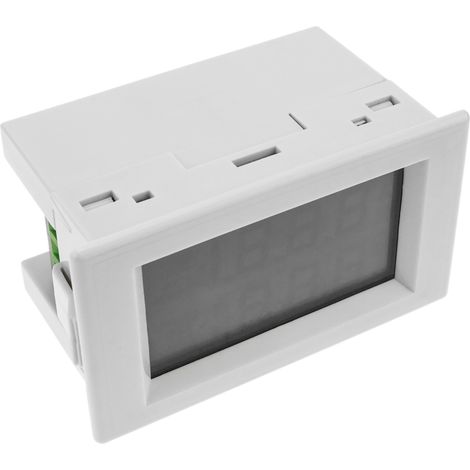 BeMatik - Affichage LCD à 3 chiffres avec voltmètre 0-600V 220VAC pour panneau blanc (1/5)