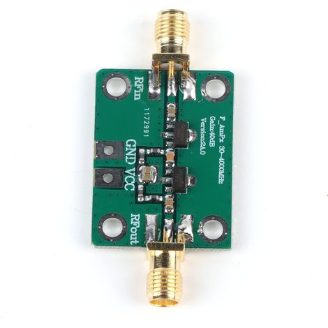 Amplificateur RF haute fréquence 30-4000 MHz, gain de 40 dB, pour FM, HF et VHF/UHF (1/5)