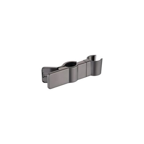 Supporto universale per soffione doccia, supporto regolabile per soffioni doccia da 20 a 25 mm di diametro (grigio) - Crezuo (1/4)