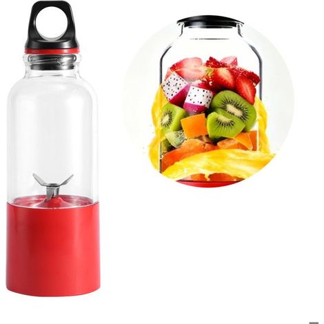 1 presse-agrumes électrique, rechargeable USB, 500 ml, pour orange citron pamplemousse, idéal maison bureau voyage (1/4)